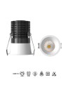CANE * EMPOTRABLE LED 12W 3000K  BLANCO